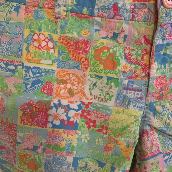 NWOT Lilly Pulitzer State of Mind Short 8 Original - Picture 4 of 6